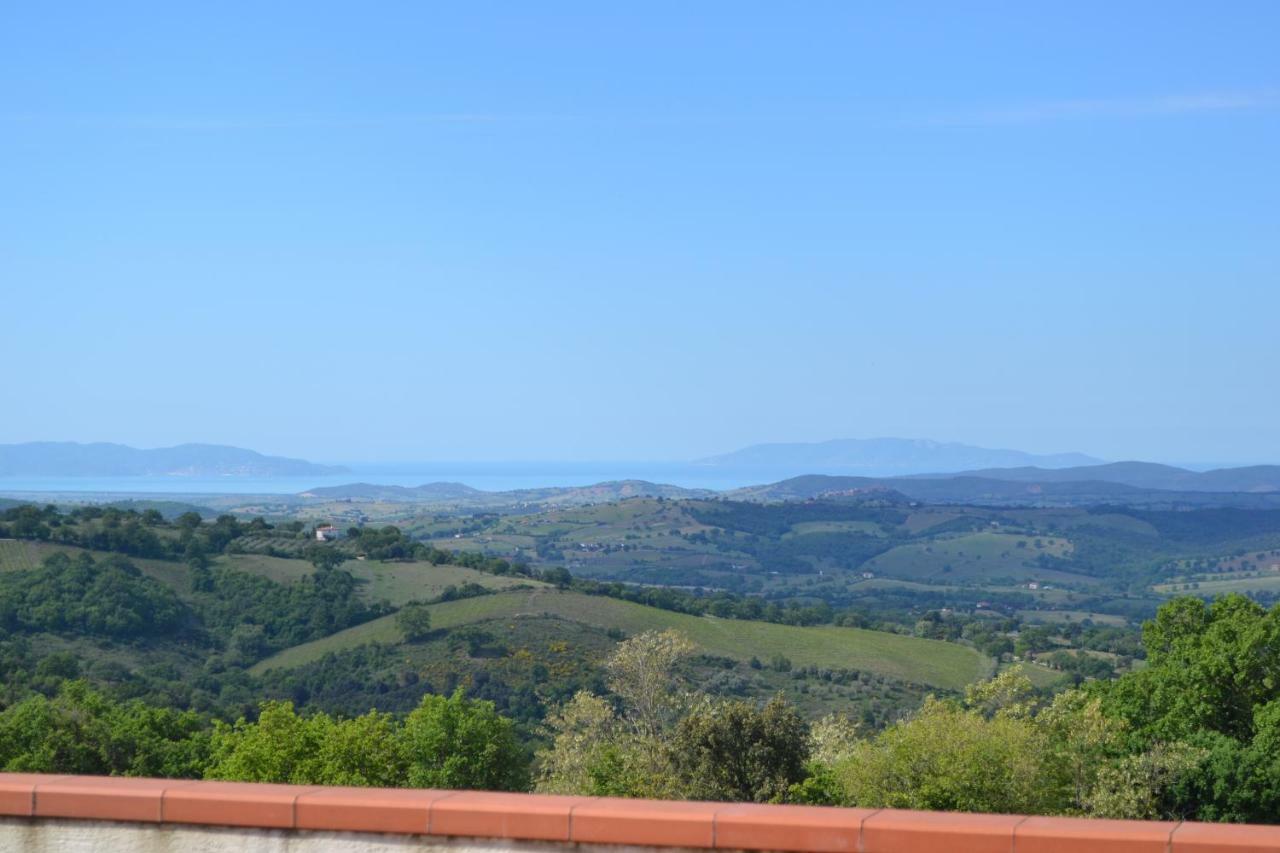 Appartamento Panoramico Pancole Exterior foto